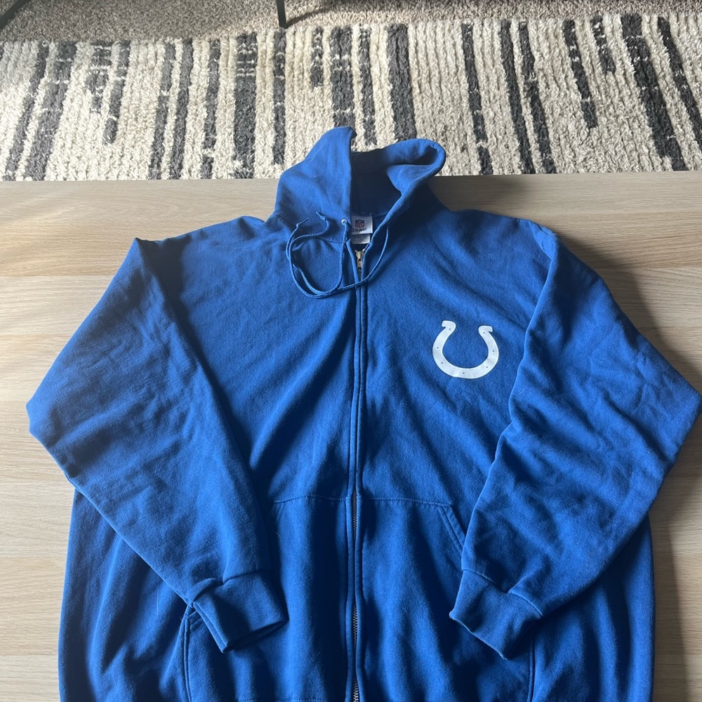 Colts Full Zip Jacket Sz XL